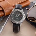 Breitling Colt Automatic A17035 (Unknown (random serial)) - Black dial 38 mm Steel case (1/8)