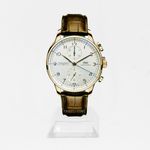 IWC Portuguese Chronograph IW371611 (2025) - Zilver wijzerplaat 41mm Roodgoud (1/1)