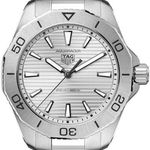 TAG Heuer Aquaracer WBP1111.BA0627 (2026) - Wit wijzerplaat 40mm Staal (1/1)