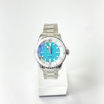 Breitling Superocean A17377211C1A1 (2023) - Turquoise wijzerplaat 36mm Staal (1/4)