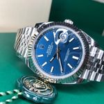 Rolex Datejust 41 126334 (2023) - Blue dial 41 mm Steel case (7/7)