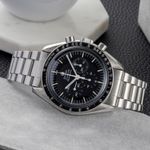 Omega Speedmaster 145.022.68ST (1968) - Zwart wijzerplaat 42mm Staal (2/8)