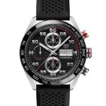 TAG Heuer Carrera CBN2A1AA.FT6228 (2023) - Zwart wijzerplaat 44mm Staal (1/8)