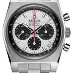 Zenith El Primero Chronomaster 03.A384.400/21.M384 (2026) - Wit wijzerplaat 37mm Staal (1/1)