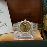 Rolex Datejust 36 16233 (2000) - Goud wijzerplaat 36mm Goud/Staal (3/7)