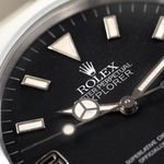 Rolex Explorer 14270 (1990) - Black dial 36 mm Steel case (8/8)