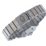 Cartier Santos 2961 (1987) - Wit wijzerplaat 29mm Goud/Staal (7/7)