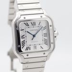 Cartier Santos WSSA0018 (2025) - Silver dial 40 mm Steel case (4/8)