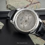 Glashütte Original Senator Chronograph 1-39-34-21-42-04 (Unknown (random serial)) - Silver dial 44 mm Steel case (2/8)