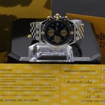 Breitling Chronomat B13050.1 (1995) - Blue dial 39 mm Gold/Steel case (3/7)