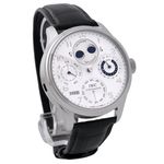IWC Portuguese Perpetual Calendar IW502111 (2003) - Silver dial 44 mm Platinum case (3/8)
