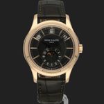 Patek Philippe Annual Calendar 5205R-011 (2022) - Groen wijzerplaat 40mm Roségoud (3/8)