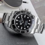 Rolex Submariner No Date 114060 (Onbekend (willekeurig serienummer)) - Zwart wijzerplaat 40mm Staal (2/8)