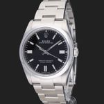 Rolex Oyster Perpetual 126000 (2020) - Turquoise dial 36 mm Steel case (1/8)