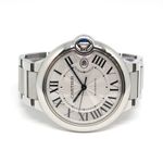 Cartier Ballon Bleu 42mm WSBB0049 (2023) - Zilver wijzerplaat 42mm Staal (2/5)