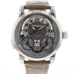 Montblanc Nicolas Rieussec 102337 (2012) - Grijs wijzerplaat 43mm Staal (1/6)