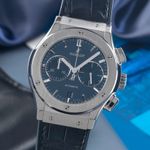 Hublot Classic Fusion Blue 521.nx.7170.lr (Unknown (random serial)) - Blue dial 45 mm Titanium case (3/8)