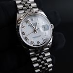 Rolex Datejust 36 126234 (2020) - White dial 36 mm Steel case (5/8)