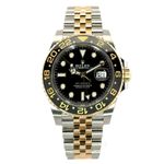 Rolex GMT-Master II 126713GRNR (2023) - Zwart wijzerplaat 40mm Goud/Staal (2/8)