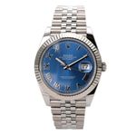 Rolex Datejust 41 126334 (2023) - Blauw wijzerplaat 41mm Staal (2/8)