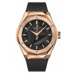 Hublot Classic Fusion 550.OS.1800.RX.ORL19 (2023) - Black dial 40 mm Rose Gold case (3/3)