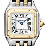 Cartier Panthère W2PN0018 (2026) - Wit wijzerplaat 30mm Goud/Staal (2/2)