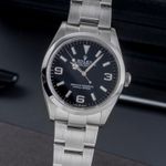 Rolex Explorer 124270 (Onbekend (willekeurig serienummer)) - Zwart wijzerplaat 36mm Staal (3/8)