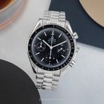 Omega Speedmaster Reduced 3539.50.00 (1999) - Zwart wijzerplaat 39mm Staal (3/8)