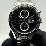 TAG Heuer Carrera Calibre 16 CV2010.BA0794 (2009) - Black dial 41 mm Steel case (4/8)
