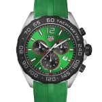 TAG Heuer Formula 1 Quartz CAZ101AP.FT8056 (2024) - Groen wijzerplaat 43mm Staal (2/3)