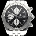 Breitling Chronomat Evolution A13356 (2011) - Zwart wijzerplaat 44mm Staal (1/8)