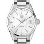 TAG Heuer Carrera Lady WBK1311.BA0652 (2024) - White dial 36 mm Steel case (2/3)