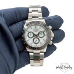 Rolex Daytona 116500LN (2018) - Wit wijzerplaat 40mm Staal (7/8)