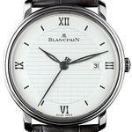 Blancpain Villeret Ultra-Slim 6651-1143-55B (2024) - Silver dial 41 mm Steel case (2/2)