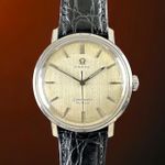 Omega Seamaster 14915 (1962) - Wit wijzerplaat 34mm Staal (1/8)