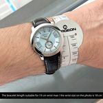 Rolex Cellini 5241 (2001) - Blue dial 38 mm Platinum case (2/8)