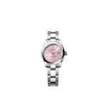 Rolex Lady-Datejust 279160 (2025) - Roze wijzerplaat 28mm Staal (1/1)