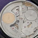 IWC Portuguese Automatic IW500001 (2001) - Black dial 42 mm Steel case (4/5)