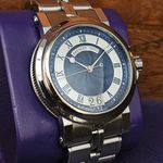 Breguet Marine 5817ST/Y2/5V8 (Onbekend (willekeurig serienummer)) - Blauw wijzerplaat 39mm Staal (1/5)