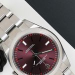 Rolex Oyster Perpetual 39 114300 (2016) - Rood wijzerplaat 39mm Staal (4/8)