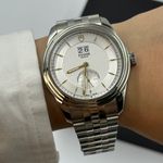 Tudor Glamour Double Date 57100 (2023) - Zilver wijzerplaat 42mm Staal (8/8)