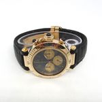 Cartier Pasha C 0960 1 (Unknown (random serial)) - Black dial 38 mm Yellow Gold case (2/5)
