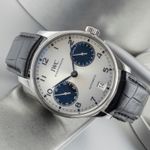 IWC Portuguese Automatic IW500706 (Onbekend (willekeurig serienummer)) - Zilver wijzerplaat 42mm Staal (2/8)