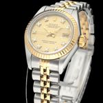 Rolex Lady-Datejust 69173G (1990) - 26 mm Gold/Steel case (7/8)