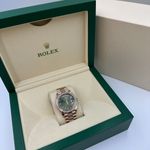 Rolex Day-Date 40 228345RBR (2024) - Green dial 40 mm Rose Gold case (3/8)