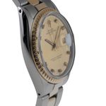 Rolex Oyster Perpetual Date 1505 (1971) - Champagne wijzerplaat 34mm Staal (7/8)