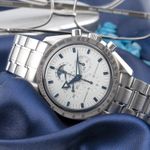 Omega Speedmaster Professional Moonwatch 3575.20.00 (Onbekend (willekeurig serienummer)) - Wit wijzerplaat 42mm Staal (2/8)