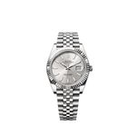 Rolex Datejust 41 126334 (2025) - Silver dial 41 mm Steel case (3/4)