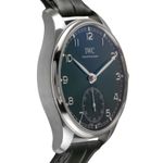 IWC Portuguese Automatic IW358310 (Unknown (random serial)) - Green dial 40 mm Steel case (7/8)