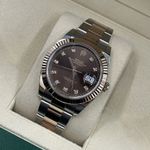 Rolex Datejust 41 126331 (Onbekend (willekeurig serienummer)) - Bruin wijzerplaat 41mm Staal (7/8)